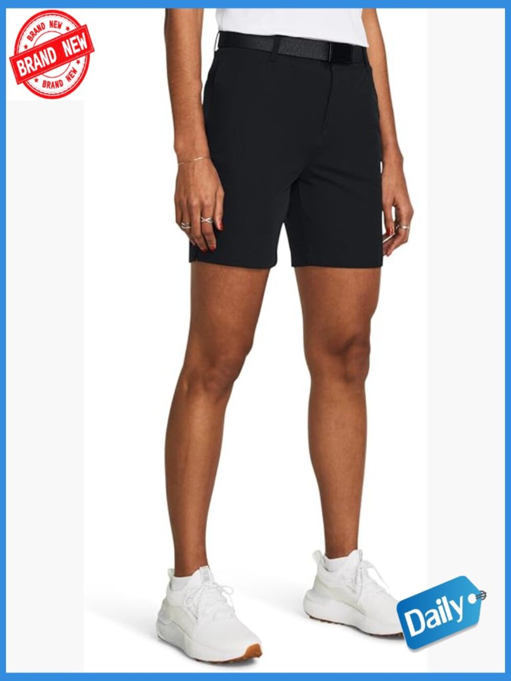 Stretch Golf Shorts with 4-Pocket Design